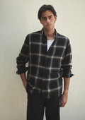 TRENDY SHIRTS #7769 Black Check Shirt