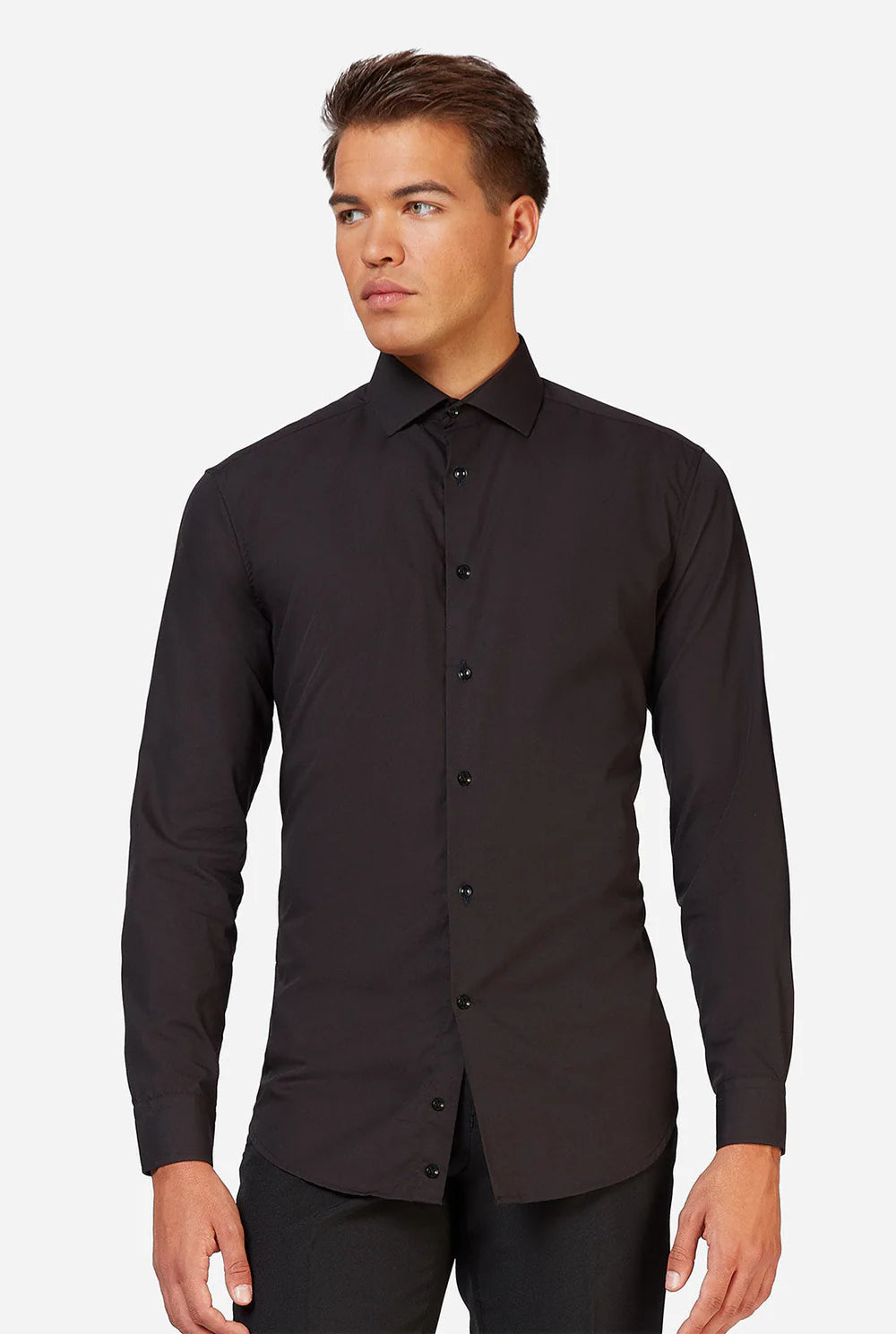 TRENDY SHIRTS #7754 Black Men's Shirt