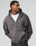 TRENDY SHIRTS #7760 Essential Oversized Zip Up Hoodie