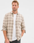 TRENDY SHIRTS #7763 Long Sleeve Brushed Check Shirt