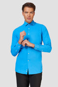 TRENDY SHIRTS #7756 Blue Steel Men's Shirt