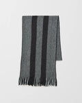 TRENDY SHIRTS #7781 Striped Knit Scarf