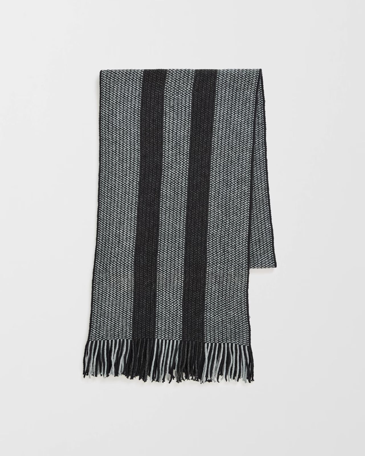 TRENDY SHIRTS #7781 Striped Knit Scarf