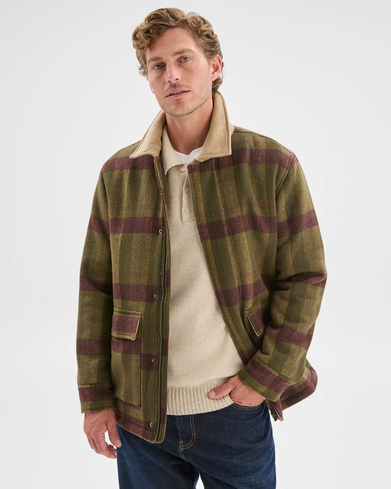 TRENDY SHIRTS #7780 Men's Neutral Jacket