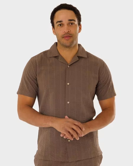TRENDY SHIRTS #7784 Self Stripe Shirt